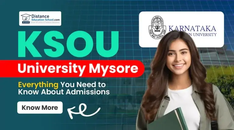 KSOU University Mysore Admissions Open