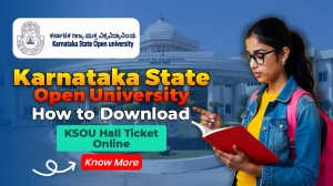 KSOU Hall Ticket