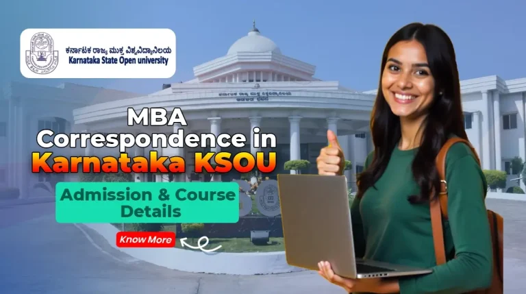 KSOU MBA Correspondence
