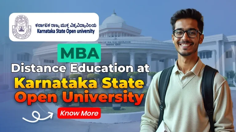 KSOU MBA Distance Education