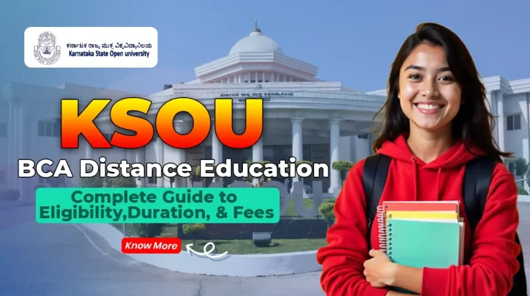 bca distance education