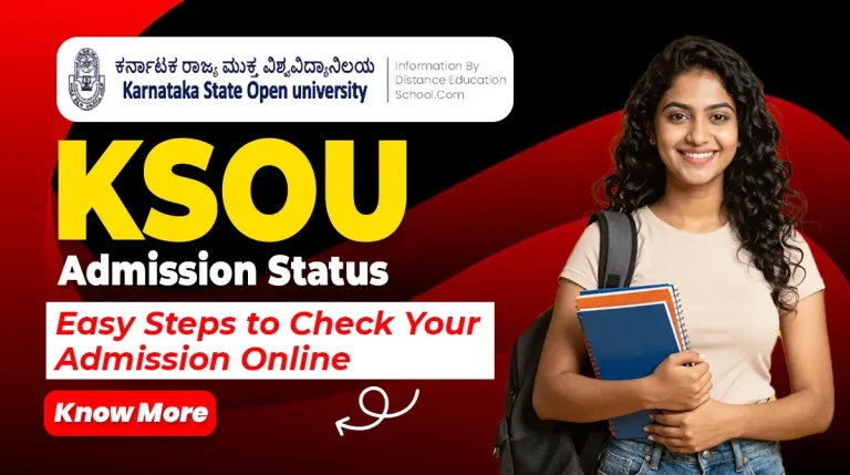 KSOU Admission Status