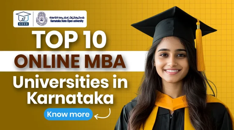 Top 10 Online MBA Universities in Karnataka