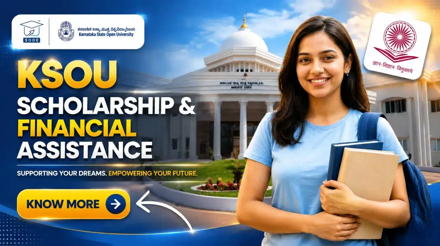KSOU Scholarship & Financial Assistance for Distance Learners